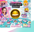 We Cool DIY 3D Sticker Maker Kit, 30 Stickers, Glitter Gems & Foil Stickers, Ages 6+
