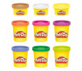 Play Doh Colorful Compound Garden Modeling Compound 9-Pack Assorted Colors 1- and 2-Ounce Cans