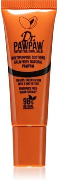 Dr.PAWPAW True Coral Tinted Balm Stick, Buildable Colour, 10 ml