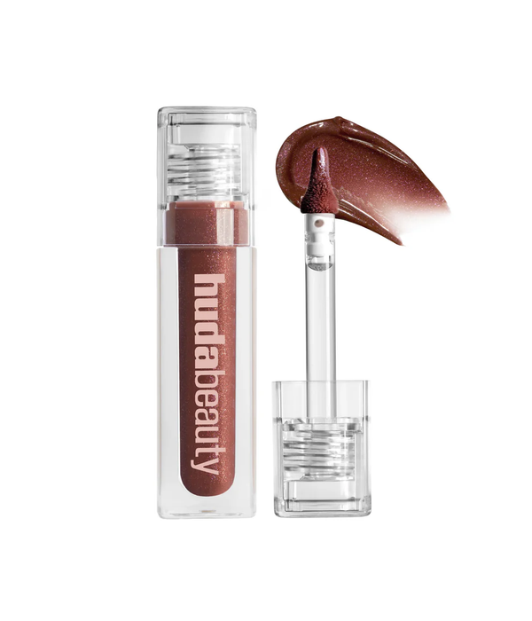 Huda Beauty Faux Filler Extra Shine Lip Gloss She Fire
