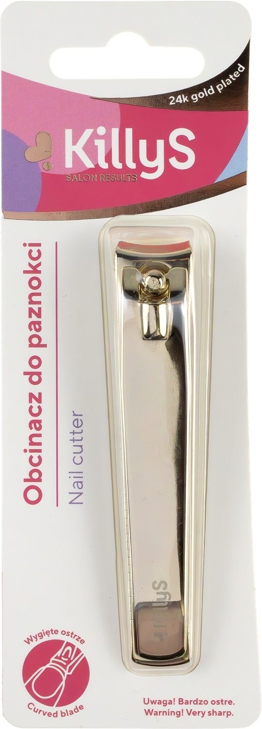 KillyS Nail Clippers Nail Clipper, 24K Gold Finish, 1 Piece