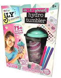 We Cool DIY Hydro Tumbler Craft Kit with Stickers, Markers, Lid and Straw, 8+