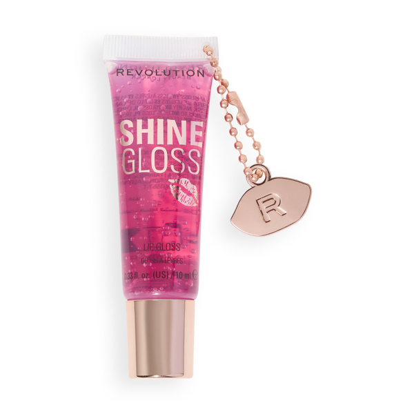 Revolution Shine Lip Gloss Raspberry Ripple Moisturizing Gloss