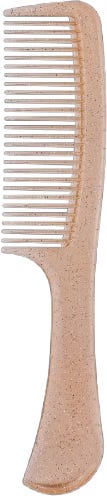 KillyS Glitter Hair Comb Wide-Tooth Design, Ergonomic Handle, Sand, 1 Pc