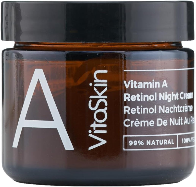 Vitaskin Vitamin A Retinol Night Cream, Hydrating Botanical Formula, 60ml