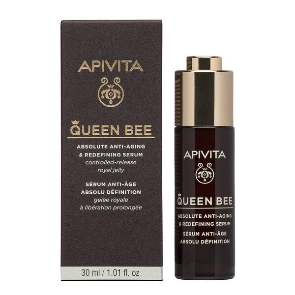 Apivita Queen Bee Absolute Serum Liquid Royal Jelly Propolis 30 ml