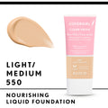 CoverGirl Clean Fresh Skin Milk Liquid Foundation Hydrating Coconut Milk Aloe Light/Medium 30 ml