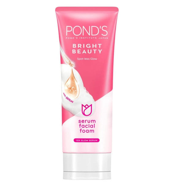 Pond's Bright Beauty Cleansing Foam Serum-Enriched Facial Cleanser