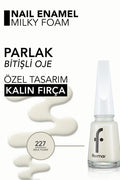 Flormar New Formula Nail Polish Maxi Brush Glossy Finish 227