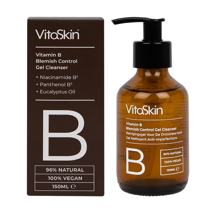 Vitaskin Vitamin B Gel Cleanser with Niacinamide and Eucalyptus Oil 150 ml
