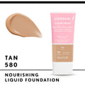 CoverGirl Clean Fresh Skin Milk Liquid Foundation Hydrating Coconut Milk & Aloe 580 Tan 30 ml
