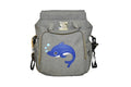 Elphybaby Carry All Nappy Bag Mama Bag Waterproof Canvas Dark Gray