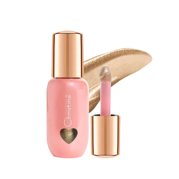 Christine Liquid Highlighter Lightweight Pearlescent Glow SPF 15 Gold 04