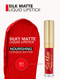 Flormar Silk Matte Liquid Lipstick Matte Finish Red Kiss 61