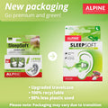 Alpine SleepSoft Sleeping Earplugs Soft Reusable Hypoallergenic 1 Pair