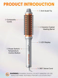 Sheglam It-Curl Thermal Blowout Brush 38mm, Negative Ion Hair Styling Tool