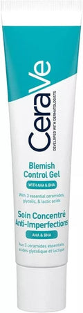 CeraVe Blemish Control Gel AHA & BHA Facial Treatment 40ml