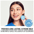 Rimmel Kind & Free Universal Brow Wax Clear Eyebrow Gel, Long-Lasting Hold