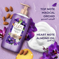 LUX Magical Orchid Perfumed Liquid Hand Wash with Almond Oil and Glycerin, 500ml
