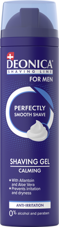 Deonica For Men Anti-Irritation Shaving Gel Aloe Vera Allantoin 200 ml