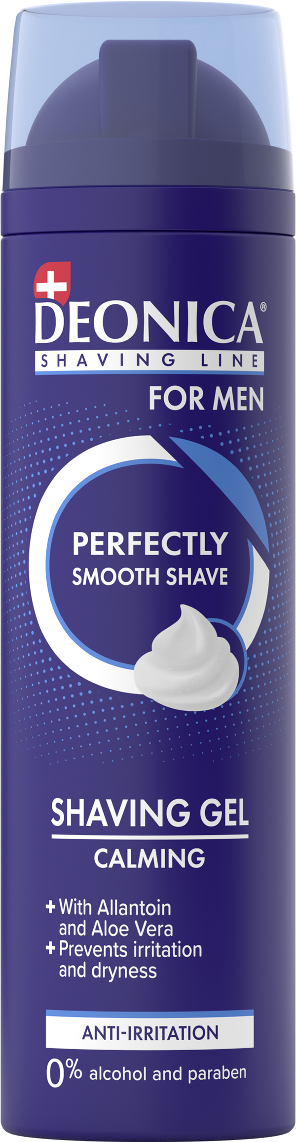 Deonica For Men Anti-Irritation Shaving Gel Aloe Vera Allantoin 200 ml