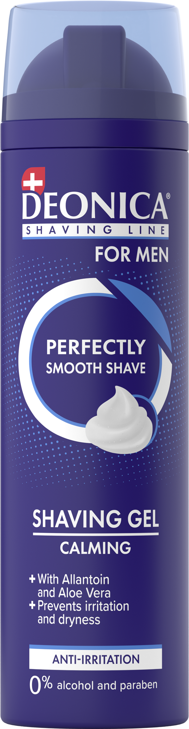Deonica For Men Anti-Irritation Shaving Gel Aloe Vera Allantoin 200 ml
