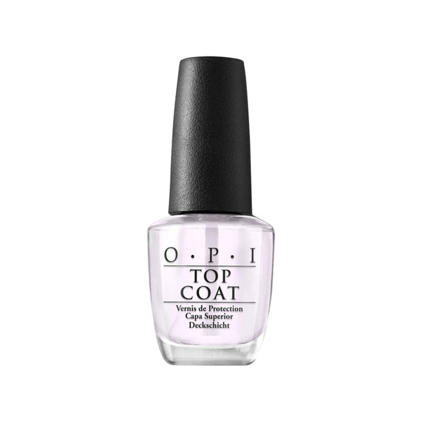 OPI Nail Lacquer Top Coat Glossy Quick-Drying Chip-Resistant Finish