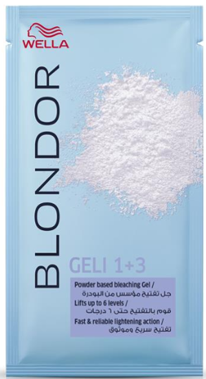 Blondor Bleaching Gel for High-Level Hair Lightening, 20 g Sachet