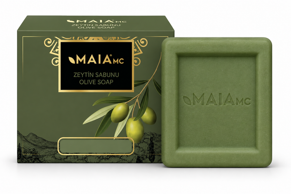 Maia MC Olive Oil Soap Bar for Cleansing and Moisturizing Skin