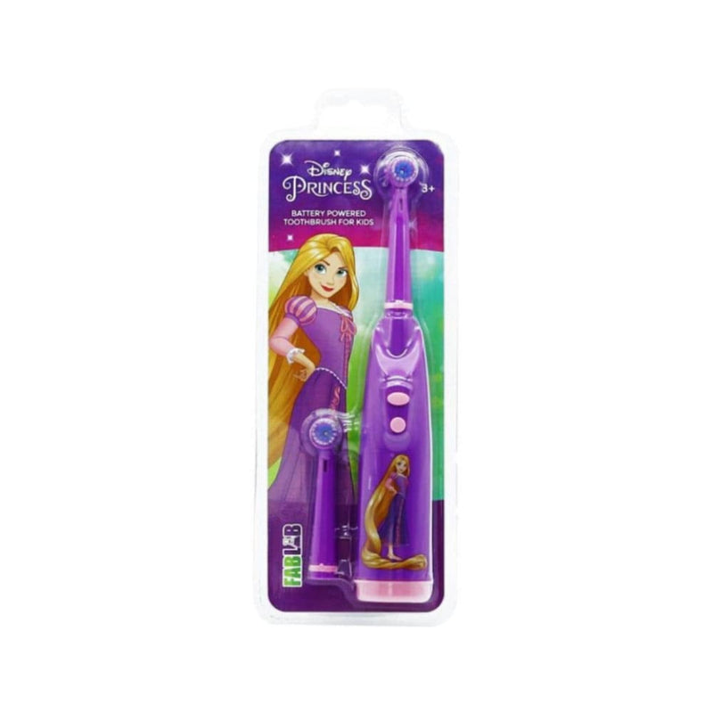 Fab Lab Kids Electric Toothbrush Disney Princess Rapunzel Vibrating with Extra Brush Head
