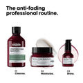 L'Oreal Professionnel Vitamino Color Spectrum Green Dye Shampoo Color-Correcting Dark Brown Hair 300 ml
