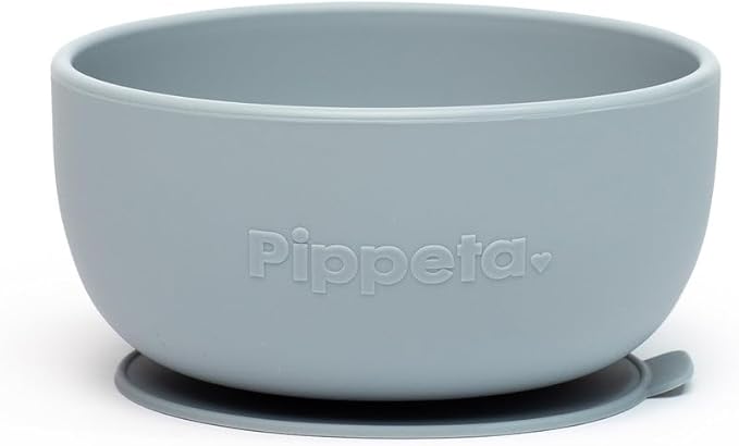 Pippeta Silicone Suction Bowl Food-Grade BPA-Free Sea Salt 1 Pc