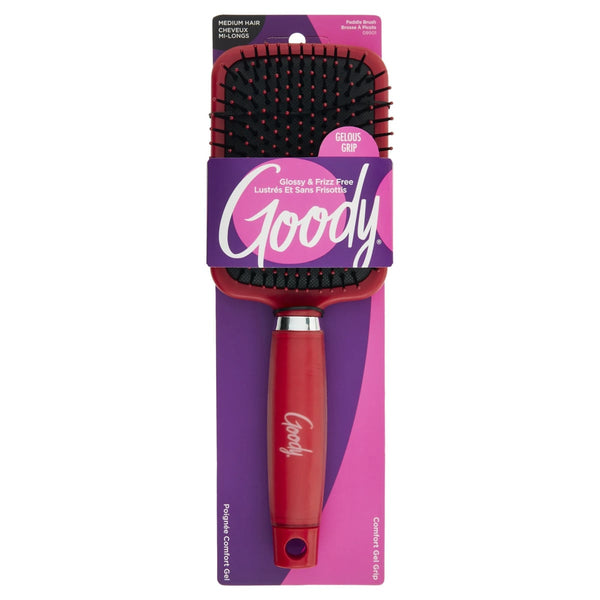 Goody GD09501 Paddle Hair Brush, Wide Flat Shape, Flexible Bristles