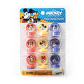 Disney Mickey Self-Inking Stamp Kit, 9-Piece Creative Craft Set for Children Age 3+