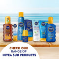 NIVEA Sun Intense Bronze Tanning Oil Spray SPF 6 Vitamin E Jojoba Oil 200 ml