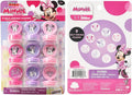 Disney Minnie Self-Inking Stamp Kit, 9-Piece Creative Craft Set
