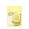 Anua Green Lemon Vita C Blemish Serum Sheet Mask Vitamin C Brightening