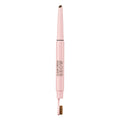 CoverGirl Clean Fresh Brow Filler Pomade Pencil Matte Medium Brown 500 with Kabuki Brush