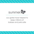 Summer Infant Chatham Post Safety Gate Gray Wood Wash, 30-Inch Tall
