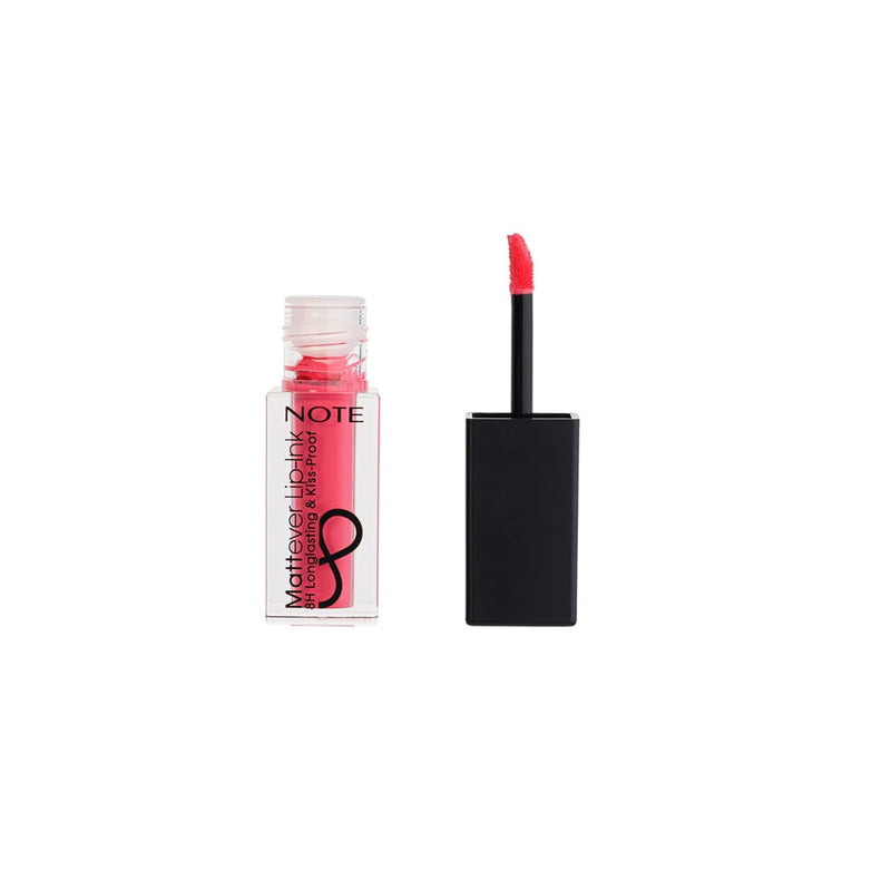 Note Mattever Lip-Ink Liquid Lipstick Ultra-Matte Murumuru Butter Argan Oil Shade 10