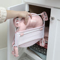 Summer Infant Foldaway 2-Position Baby Bather Mesh Sling Pink, 0-6 Months