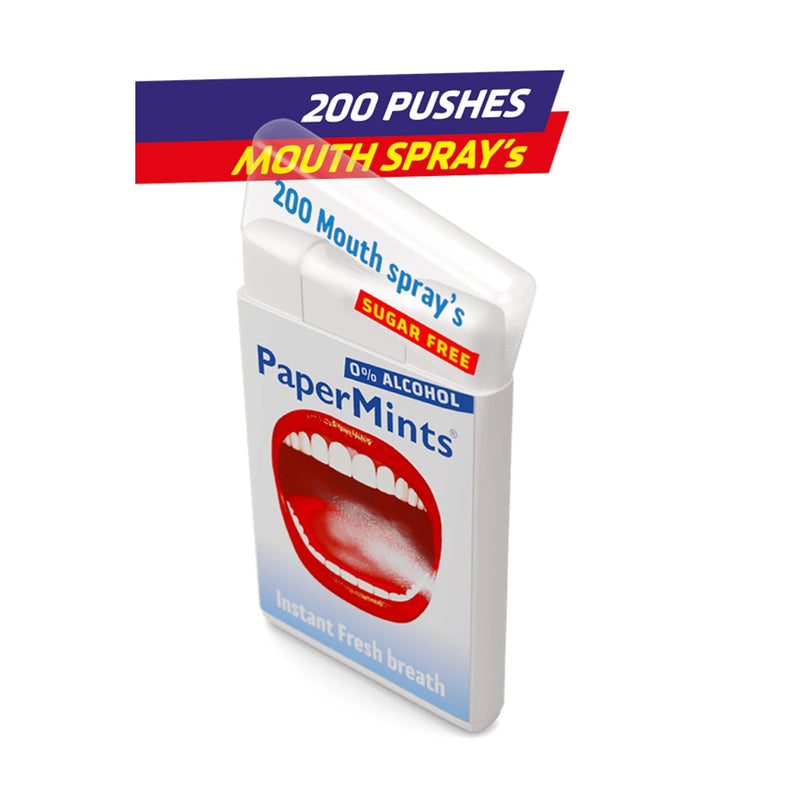 Papermint Mouth Spray Sugar-Free Alcohol-Free Mint 12 ml
