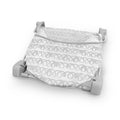 Summer Infant Foldaway 2-Position Baby Bather with Mesh Sling and Headrest, Grey
