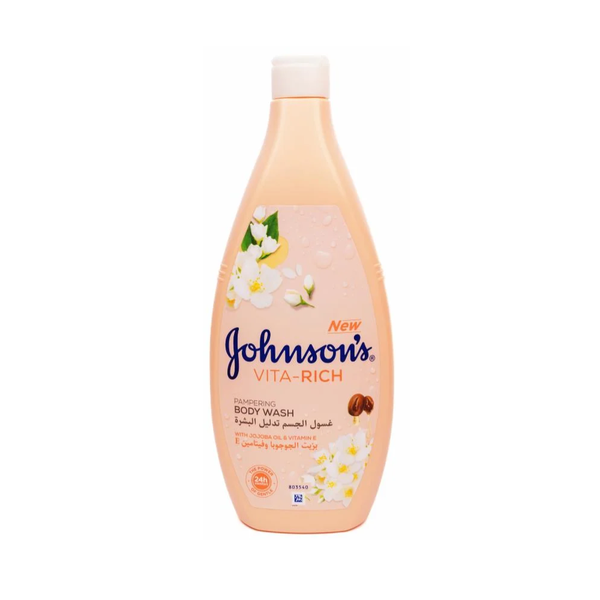 Johnson's Vita-Rich Body Wash Jojoba Oil Vitamin E 750ml
