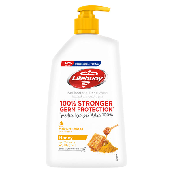 Lifebuoy Hand Wash Honey & Turmeric Foaming Moisturizing Formula 450 ml