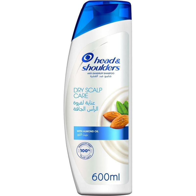 Head & Shoulders Dry Scalp Care Shampoo Almond Oil 600 ml