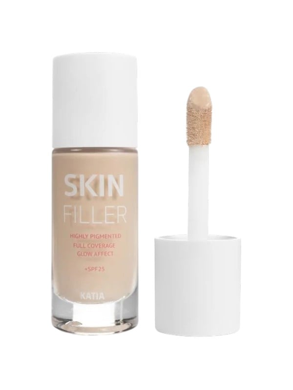 Katia Skin Filler Foundation SPF25 Natural Velvety Finish Shade Ice 20 ml