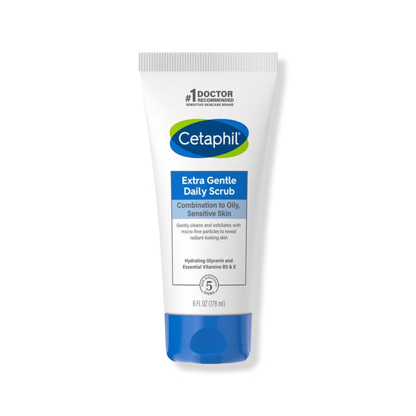 Cetaphil Ultra Gentle Daily Scrub Microfine Exfoliating Granules Sensitive Skin 178 ml