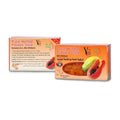 Yang Chain Papaya Transparent Soap Bars with Papaya Extract, 4 x 100 g