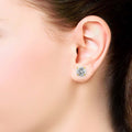 Studex S6100STX Gold-Plated Zircon Stud Earrings, 316 Surgical Stainless Steel, 1 Pair